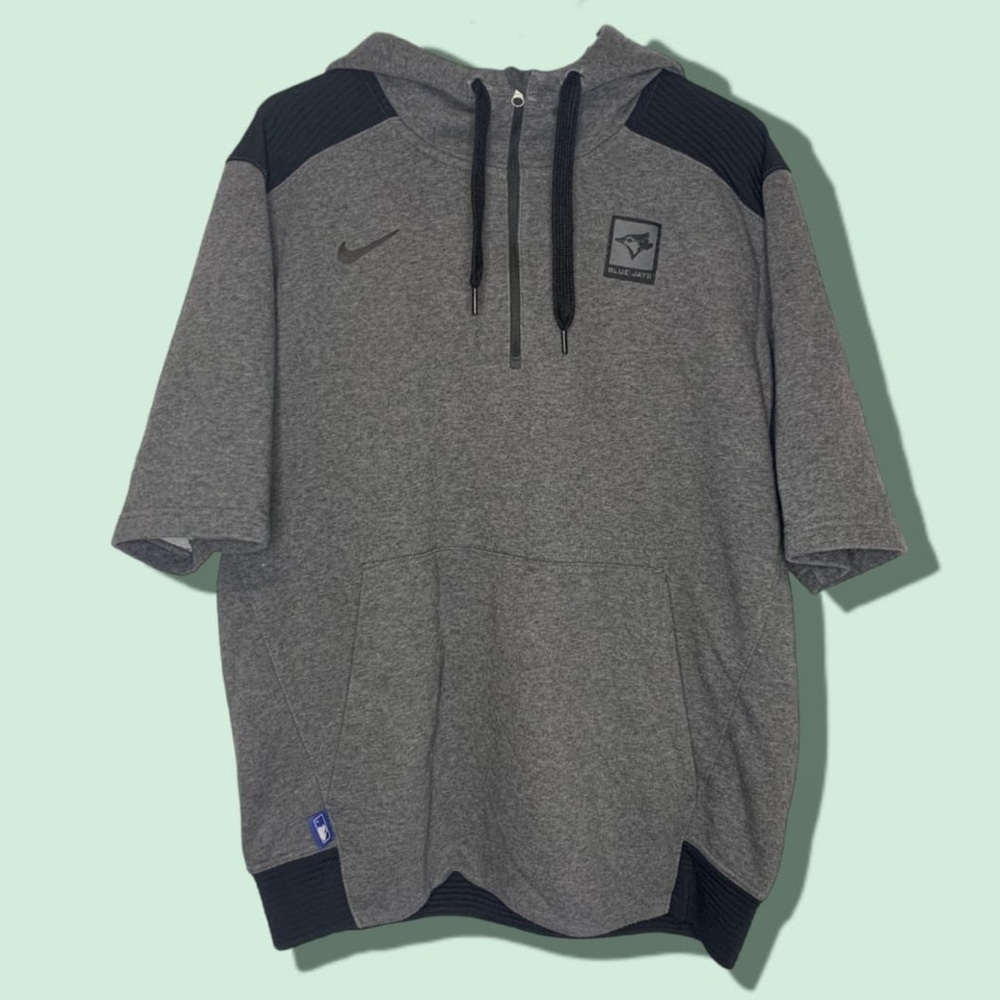 Nike Men’s BlueJays Baseball Short Sleeve Hoodie, Size  XL